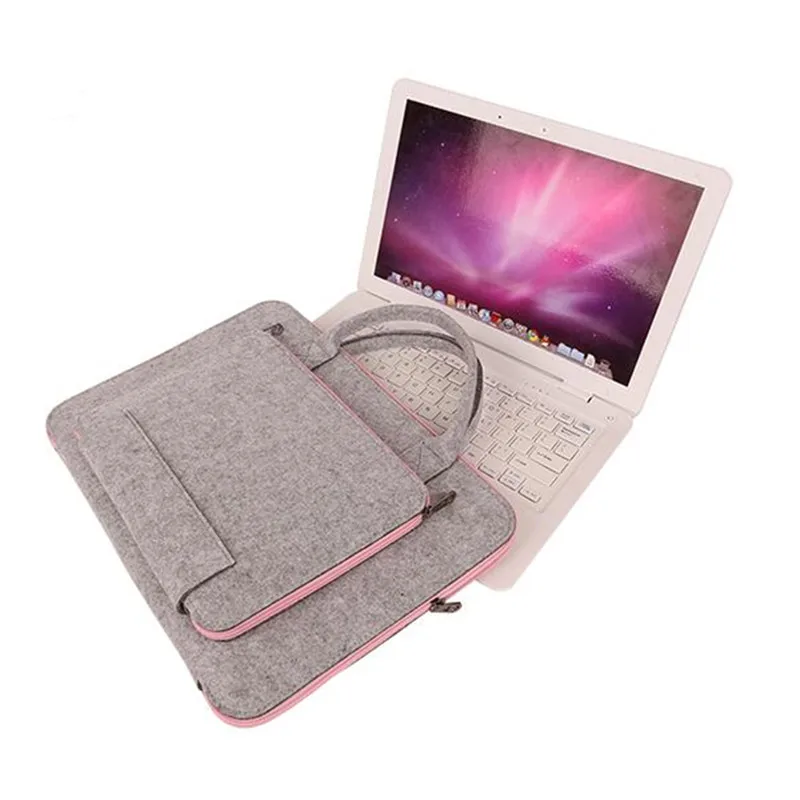 

Universal 11.6 12 13.3 14 15.4 15.6 17.3 inch Laptop Bag Pouch for Macbook Air 13 Pro 15 Notebook Case Briefcase Handlebag Cover