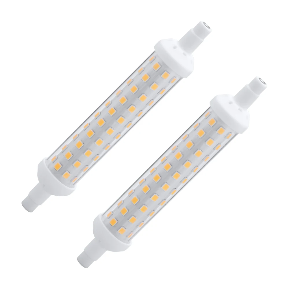 Светодиодная лампа 6 Вт 10 R7S с регулируемой яркостью светодиодная 450 люмен 1000 360