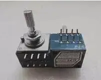 RH2702 100KAx2 A100K A50K 50KAx2 27 Тип 8 контактов 25 мм резистор с шаговым регулятором громкости