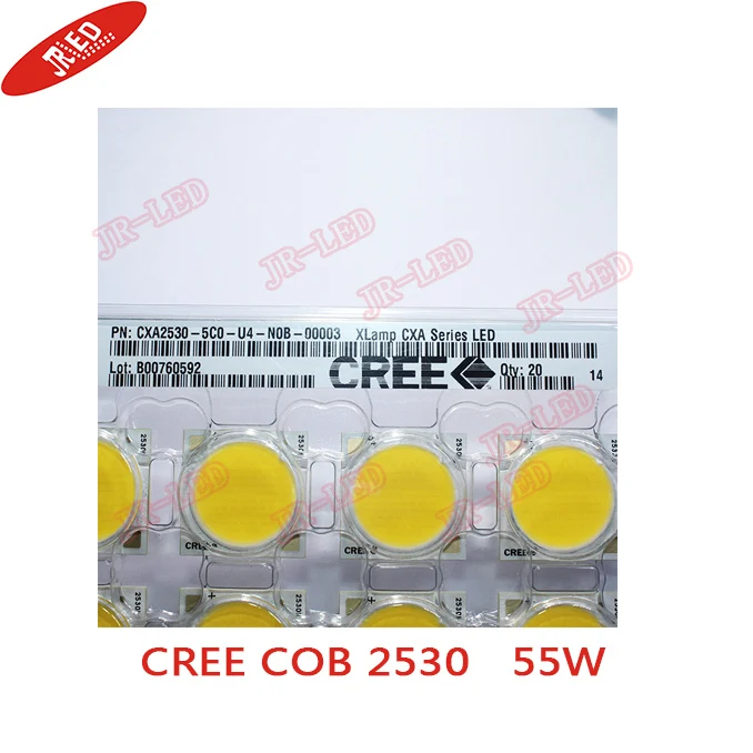 Original Cree CXA 2530 CXA2530 White 5000K NEUTRAL WHITE 4000K Warm 3000K 60W COB Led Emitter Lamp Chips Light Free Sshipp | Освещение