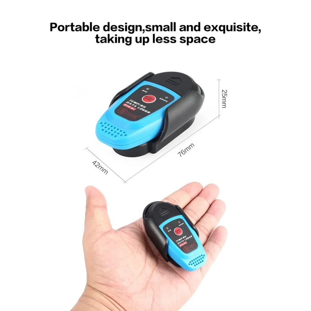 BSIDE BTH81 USB влажность температура регистратор/RH термометр регистрации данных