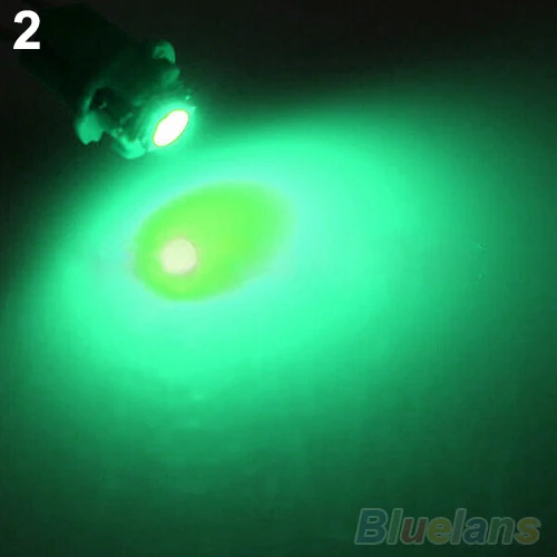 New Trendy 10X T5 B8.5D Car Led Gauge 5050 1Smd Speedo Dashboard Dash Side Auto Xenon Light Bulb | Автомобили и мотоциклы