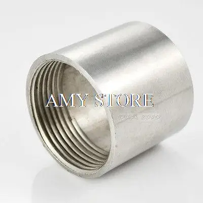 

Новинка 1/4 "Female x 1/4" Female 304 нержавеющая сталь Резьбовая труба фитинг BSP