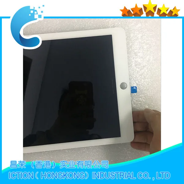 5 шт./Лот Новый A1567 A1566 для ipad air 2 ЖК дисплей в сборе экран сенсорный белый