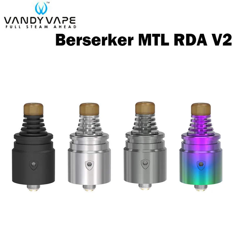 Испаритель Vandy Vape Berserker V2 MTL RDA 1 5 мл перестраиваемый капающий атомайзер