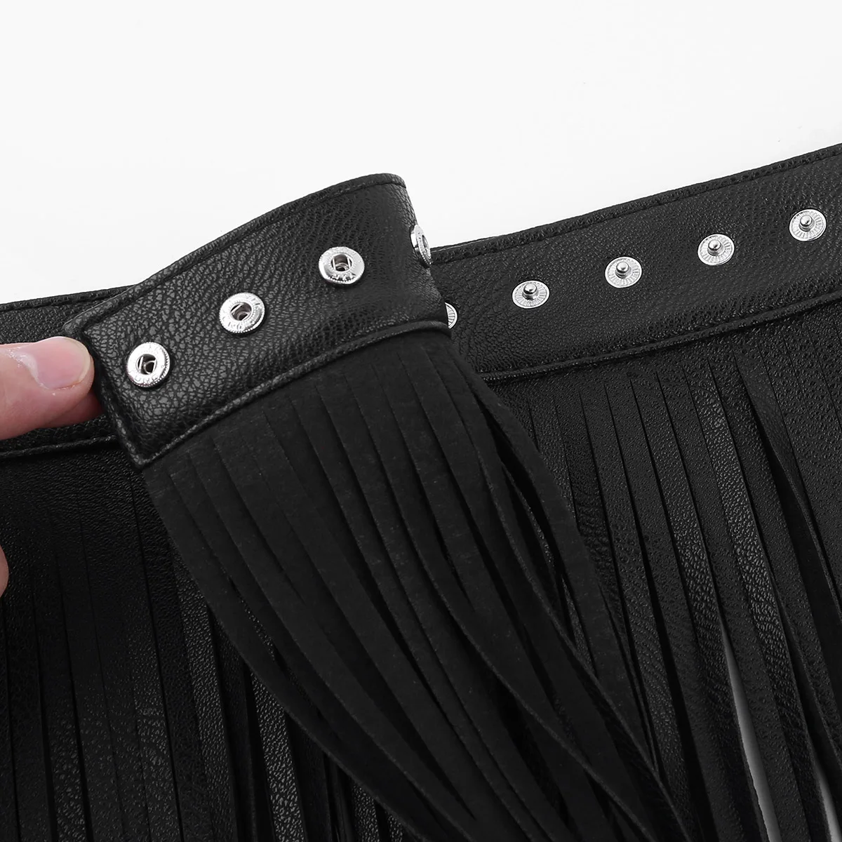 New Brand Women Ladies Fashion Long Wide Belts Faux Leather High Waist Skirt Hippie Boho Waistband Fringe Tassel Belt | Женская одежда
