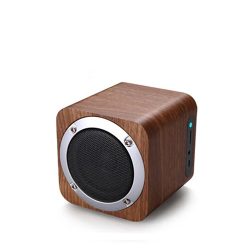 2018 новые ретро деревянные мини портативные Bluetooth колонки с tf картой fm радио USB для