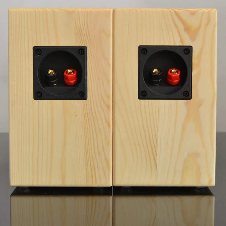 DIYLIVE 3 дюймов Дерево 15 Вт* 2 пассивные 2,0 колонки HIFI домашний/офисный Настольный стерео аудио компьютер динамик ноутбука звуковая коробка A3