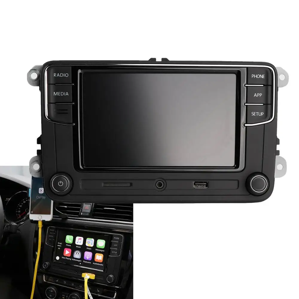 Оригинальное стерео радио Desay SV CarPlay 6 5 &quotMIB RCD330 Plus 6RD 035 187 B для VW Golf Jetta CC MK6 MK5 Tiguan