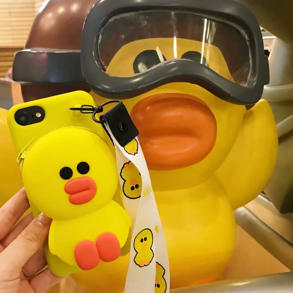 ORYKSZ милый мультяшный медведь ручной Чехол для iPhone X XR XS Max 6 6s 7 8 Plus Мягкий