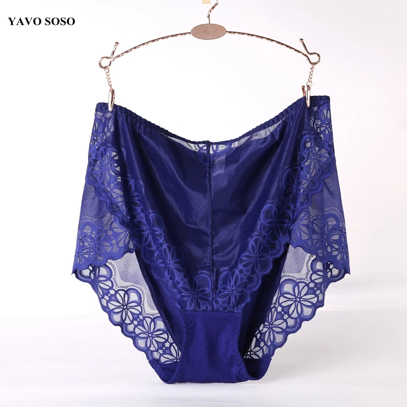 Новое нижнее белье женские кружевные прозрачные трусики большого размера плюс 7XL