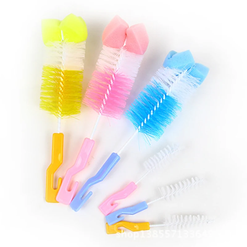 6 шт./компл. губчатая пластиковая стеклянная зернистая щетка для молока и воды