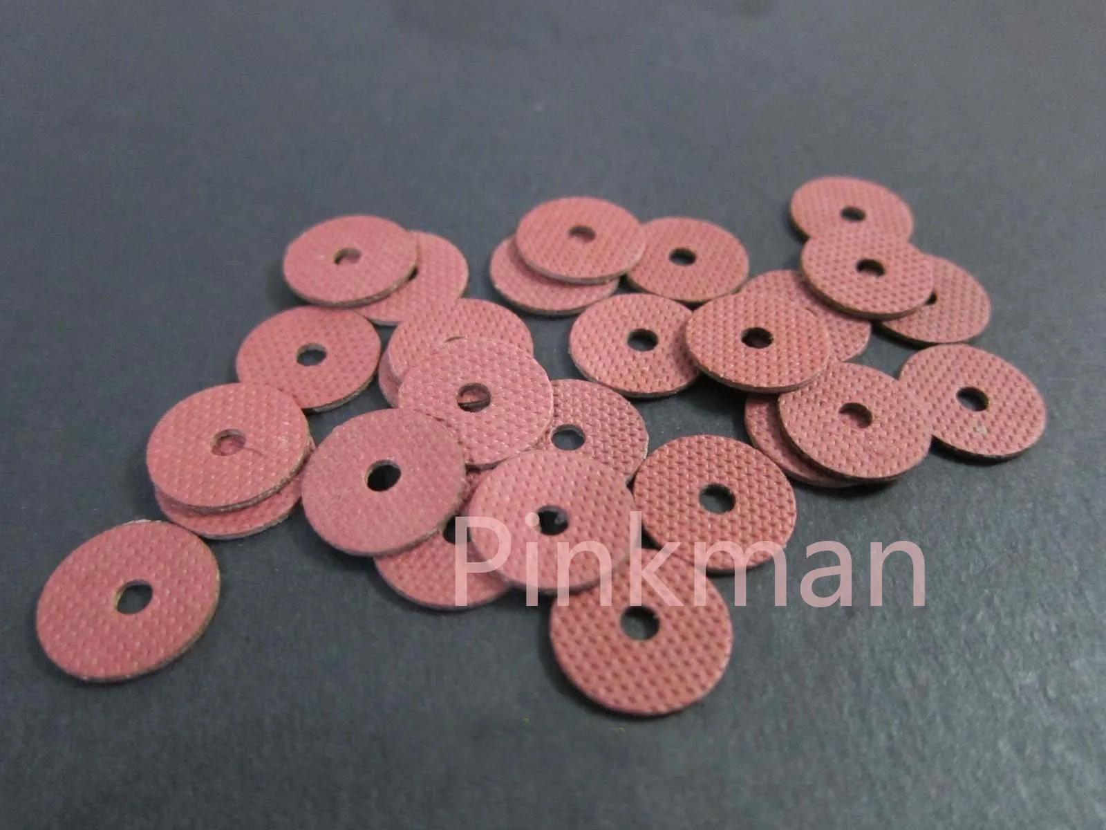 

1000 Pcs M3 3mmx14mmx1mm Red Insulating Fiber Washer
