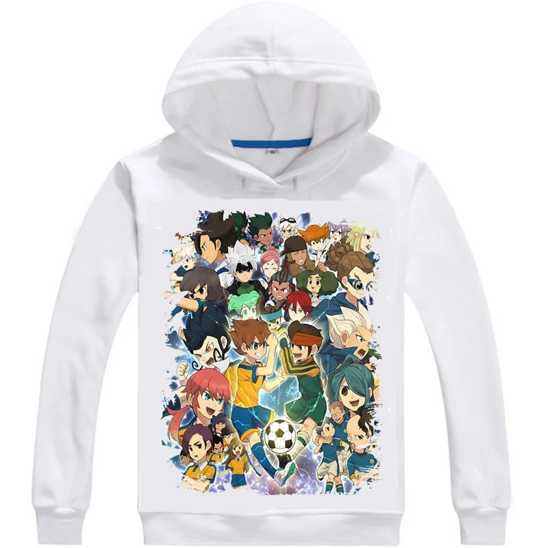 Толстовки с камнями Inazuma Eleven GO 2 Chrono толстовка капюшоном в разных стилях толстовки
