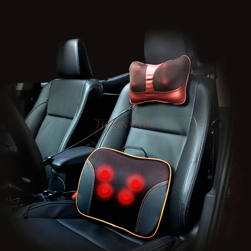 Car Electric Massage Lumbar Multi Function Vehicles Home Waist Massager Waists Back Electronic Body Cushion Care Tool Hot Sale