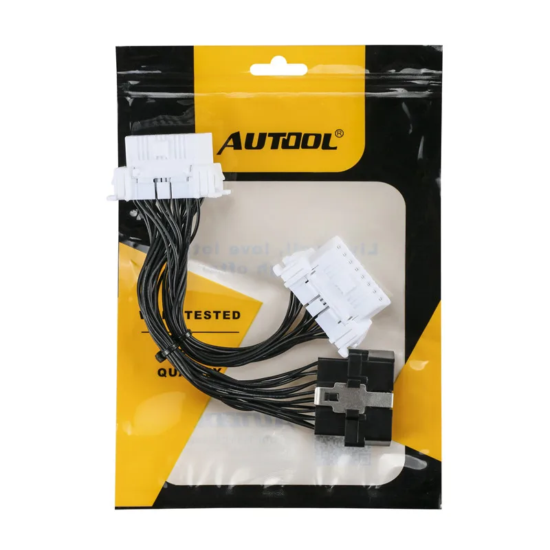 Удлинительный кабель OBD2 один 16Pin мужской порт для Dual 16 Pin женский Автомобильная