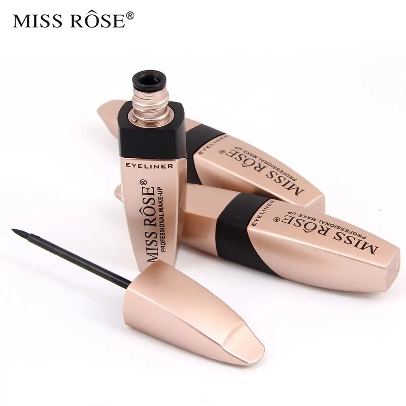 Miss rose Водостойкая Подводка для глаз карандаш длительная делимитатор Черная