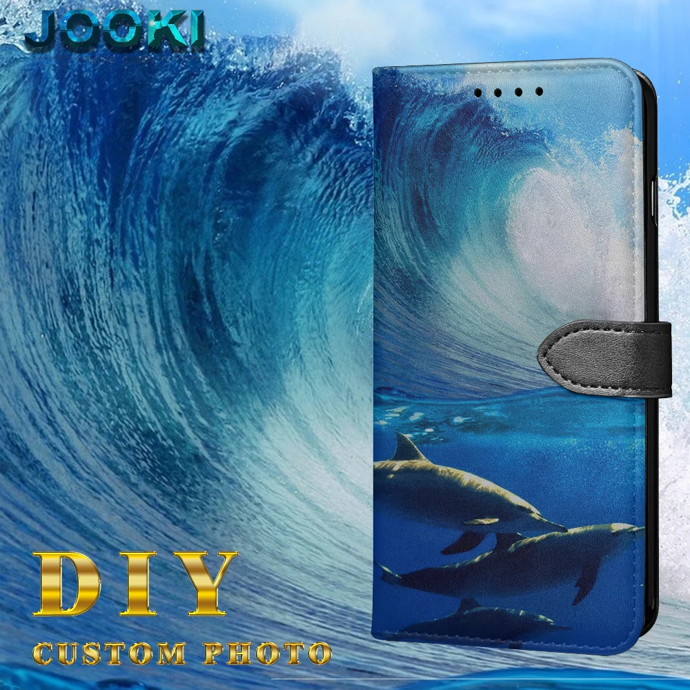 Персонализированный Чехол для телефона из искусственной кожи Lenovo K5 Note Play Name Custom