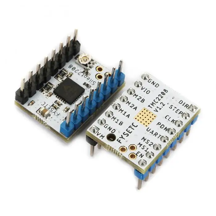 TMC 2130/2208 Stepstick шаговый двигатель модуль драйвера+ радиатор для 3d принтера GY88