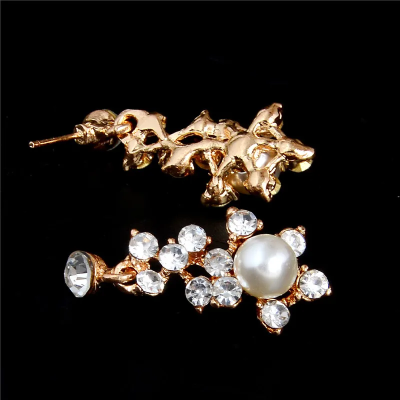 Комплект из колье и серёг с искусственным жемчугом|earring necklace organizer|necklace pedantearring