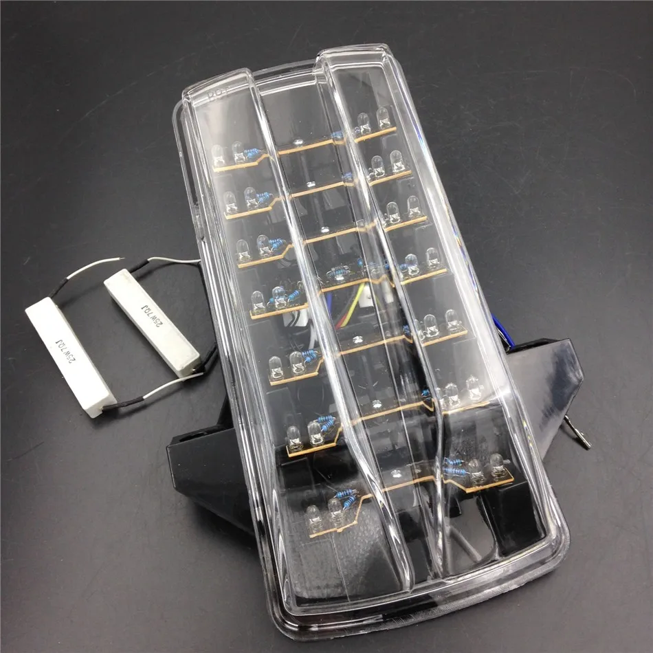 

Aftermarket free shipping motorcycle parts LED Tail Light Turn Signals for Suzuki SV650 SV650S SV650A SV1000 SV1000S ClEAR