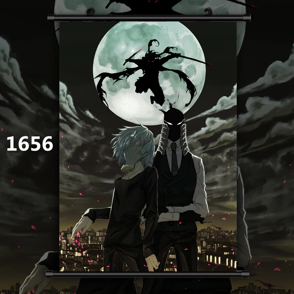 1656 Boku no My Hero Academia Shigaraki Tomura Himiko Toga Dabi Anime manga wall Poster Scroll H - Цвет: 1656