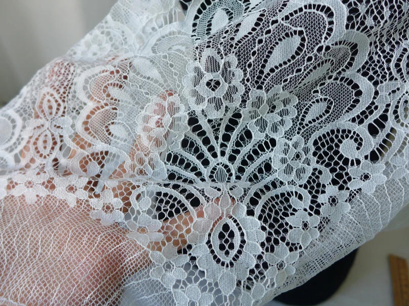 3 м/лот кружевная ткань для ресниц 44 см декоративная Высококачественная мягкая