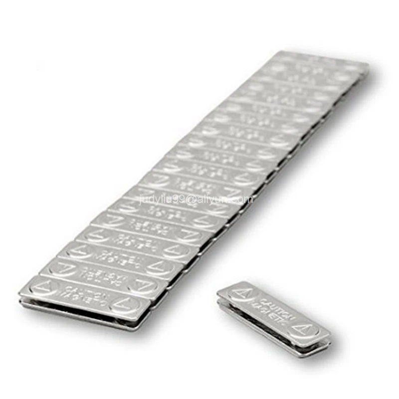 10 шт. магнитный держатель для имени/удостоверения личности прочная застежка с