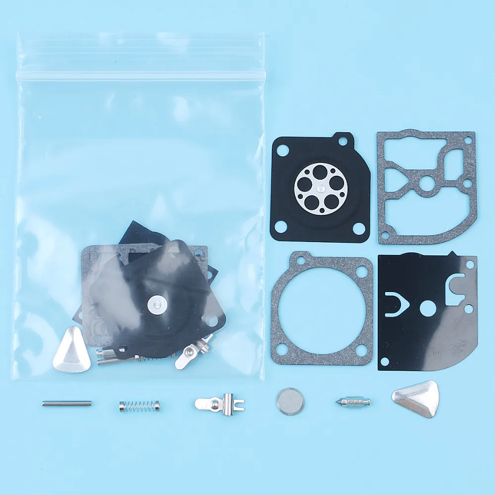 

2 x Carburetor Diaphragm Repair Rebuild Kit For Husqvarna 45 40 49 55 51 Saw H55 H51 240R 245R Trimmer Zama RB-45