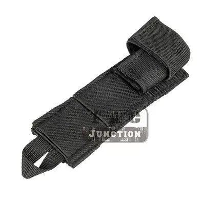 Emerson MOLLE тактическая радио антенна переносная сумка EmersonGear страйкбольная Военная радио антенна фиксирующая сумка держатель Перевозчик - Цвет: BK