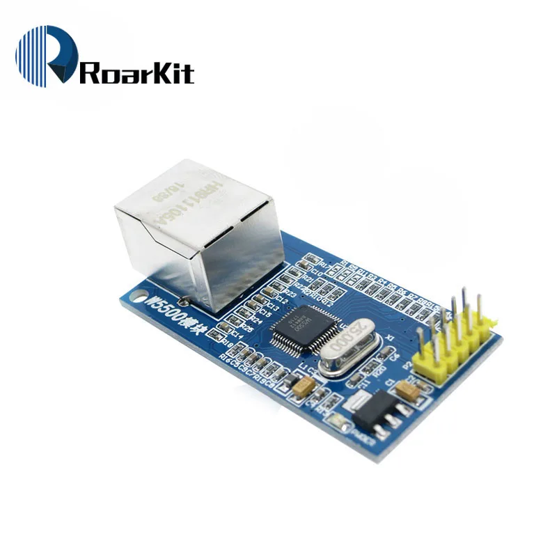 W5500 сетевой модуль Ethernet аппаратное TCP/IP 51/STM32 микроконтроллер программы по W5100