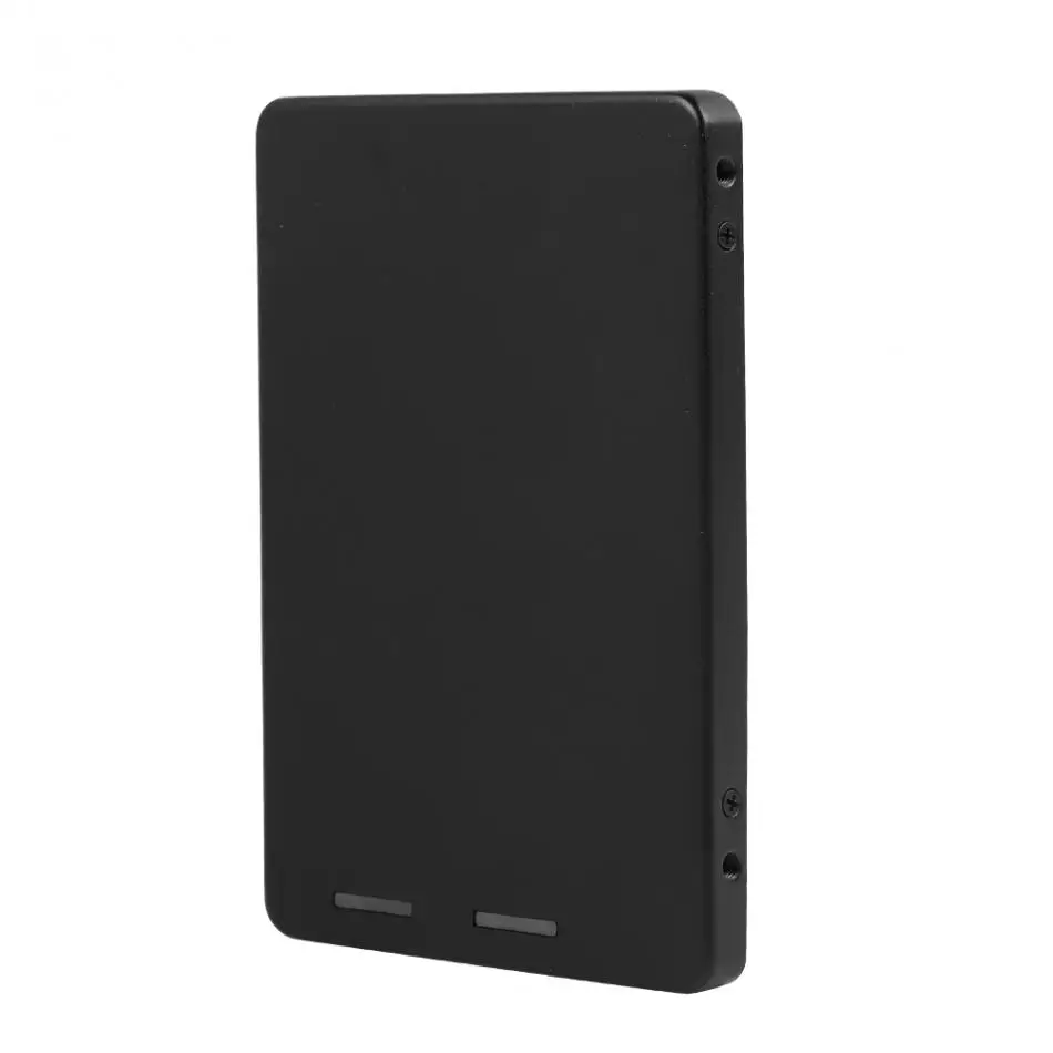 Алюминиевый сплав M SATA к SATA III 2,5 корпус SSD, HDD рассеивание тепла