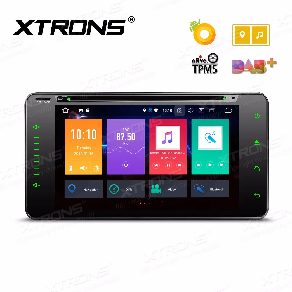 XTRONS 2 Din 6 95 ''android 8 0 Octa Core dvd плеер для автомобиля радио gps навигации Toyota RAV4 Corolla Vios
