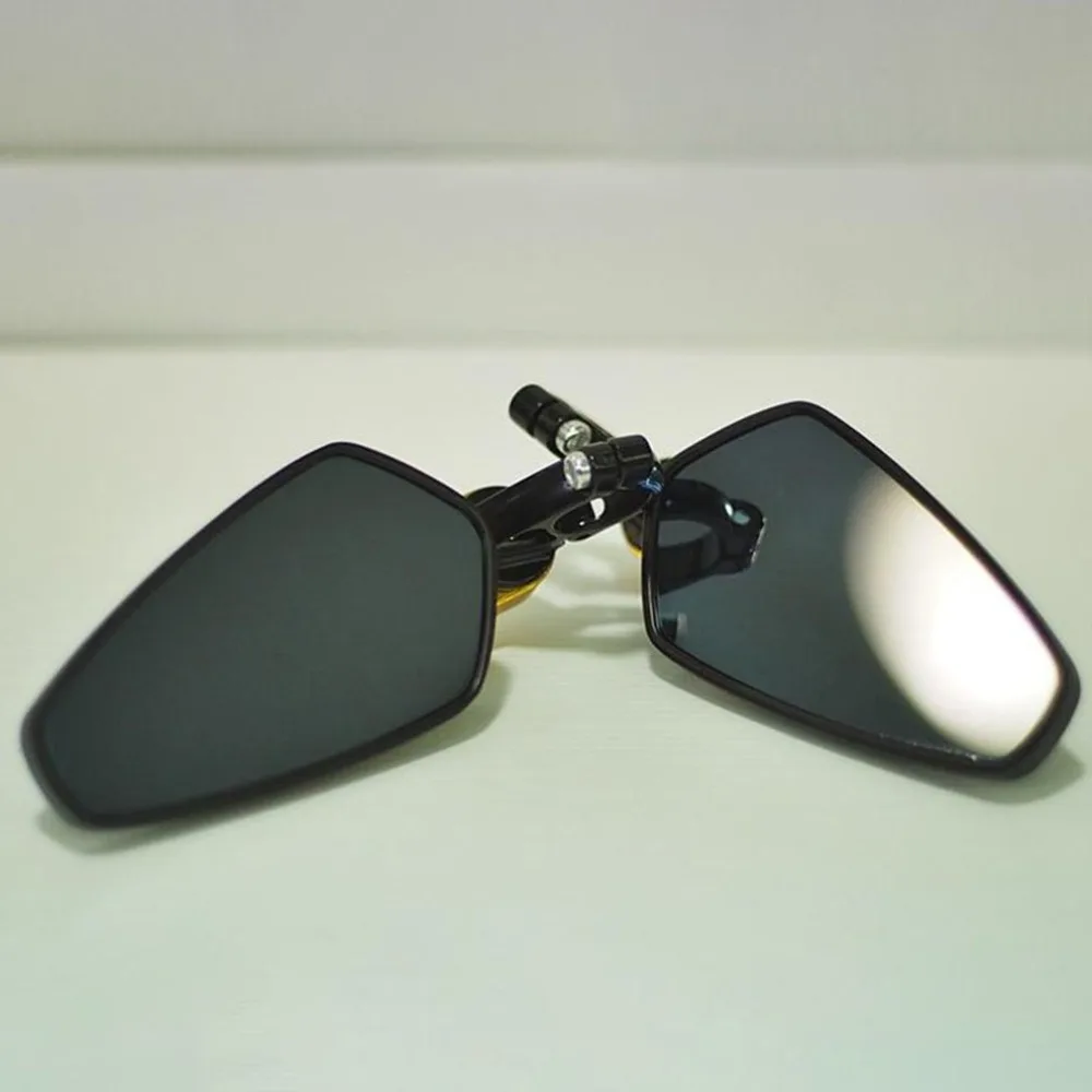 New Universal Motorcycle Aluminum Modified Hand Mirror Electric Vehicle Reflector Mirror Moped Rearview Mirror With Handlebar