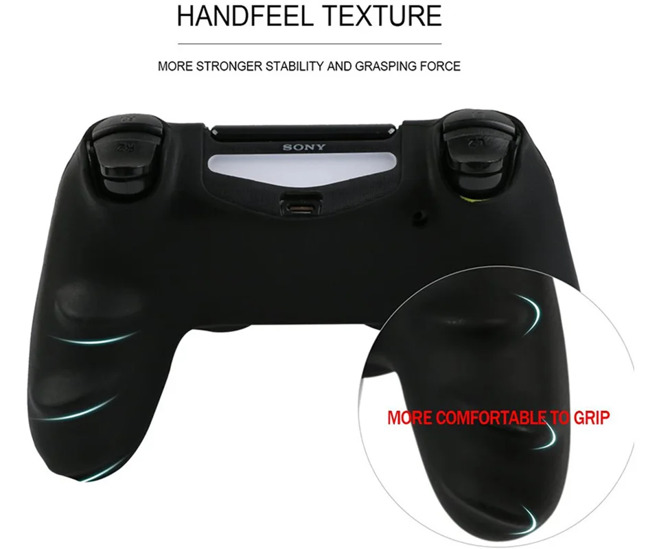 Аксессуары для PS4 Play station 4/Slim/Pro джойстик PS4 силиконовый чехол для Playstation 4 Dualshock4 контроллер защитный чехол