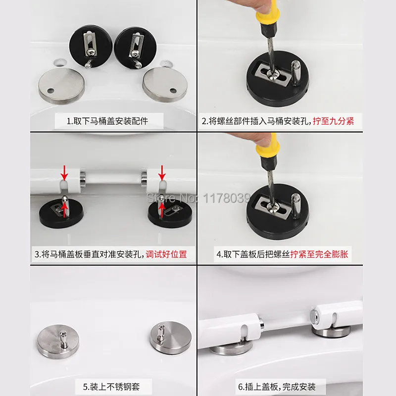 Полимерные утолщенные квадратные сидения для унитаза из мочевины формальдегида