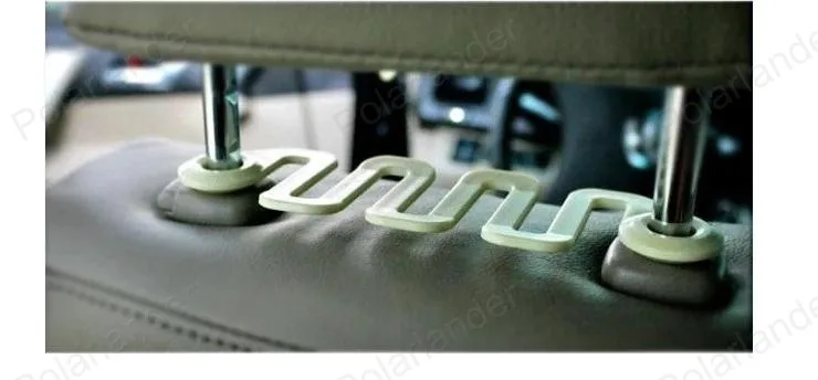 1 х Автомобильный внутренний держатель для сиденья органайзер крючок сумок