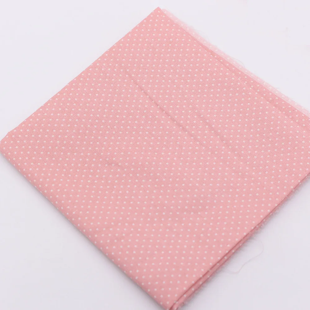 5 шт. чистый горошек хлопчатобумажная ткань в DIY шитья ткани Тильда Лоскутная