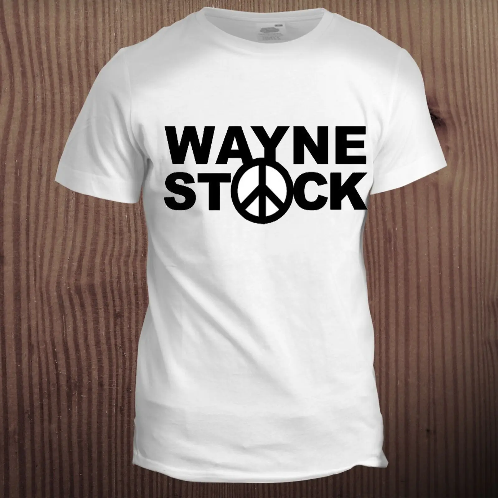 Waynes World Inspired Wayne Stock Festival Movie Film 90s Comedy Fan T Shirt New Fashion shirt Brand Hip Hop Print Men Tee Shi | Мужская