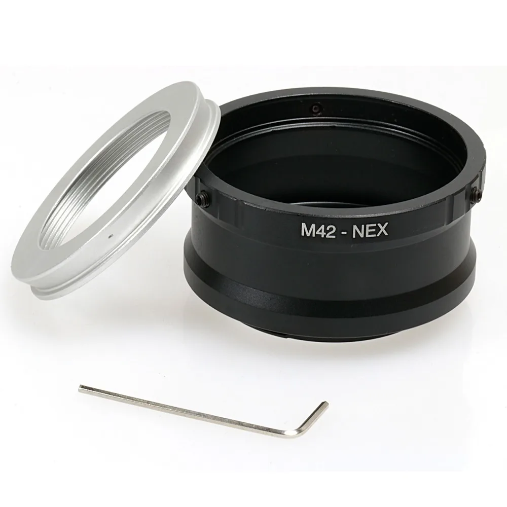 Адаптер для крепления объектива кольцевой M42 NEX SONY E крепление корпуса NEX3 NEX5 NEX5N NEX7