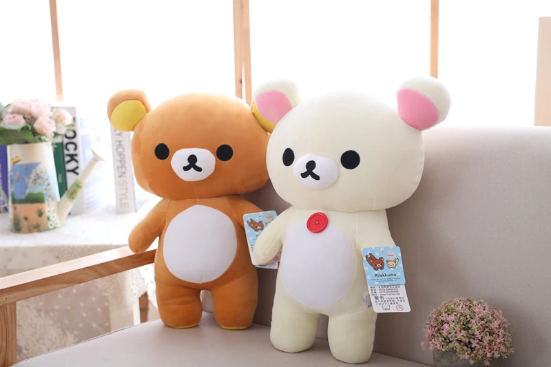 Rilakkuma плюшевые игрушки милые маленькие животные мягкий медведь диван подушка украшения комнаты подарок на день рождения подходит для детей