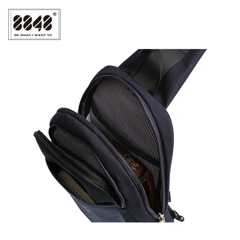 Модная мужская сумка мессенджер 8848 женская наплечная маленький нагрудный рюкзак