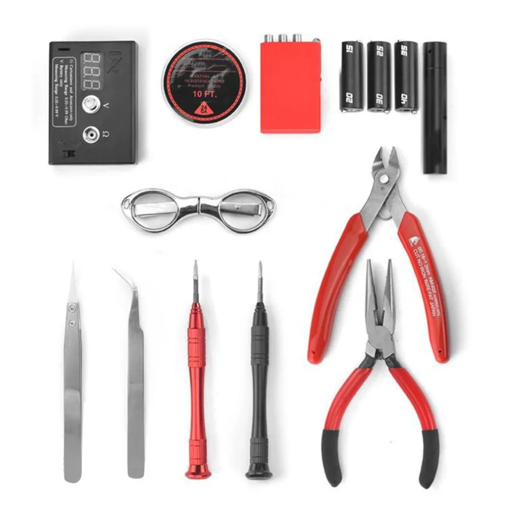 Набор для самостоятельной сборки электронной сигареты Coil Master набор инструментов