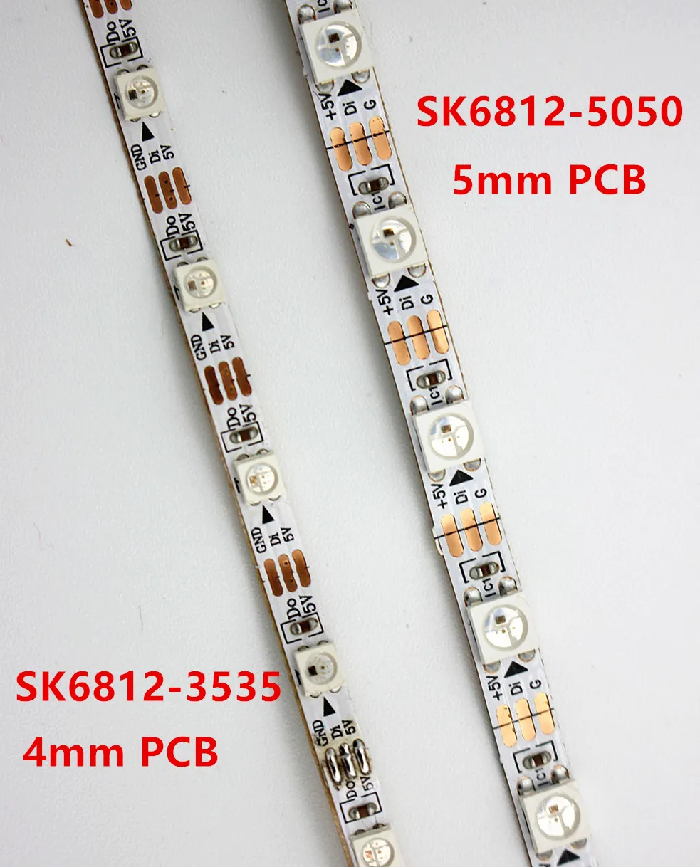 Пиксельная Светодиодная лента [Seven Neon]WS2813/WS2812B/SK6812 MINI 3535 SMD5050 Адресуемая RGB 60