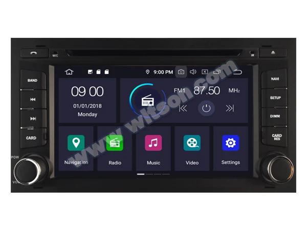 " Android 9,0 Pie OS автомобильный DVD Мультимедиа gps радио для Seat Leon MK3 2012-(Typ 5F) с большим углом обзора ips экран