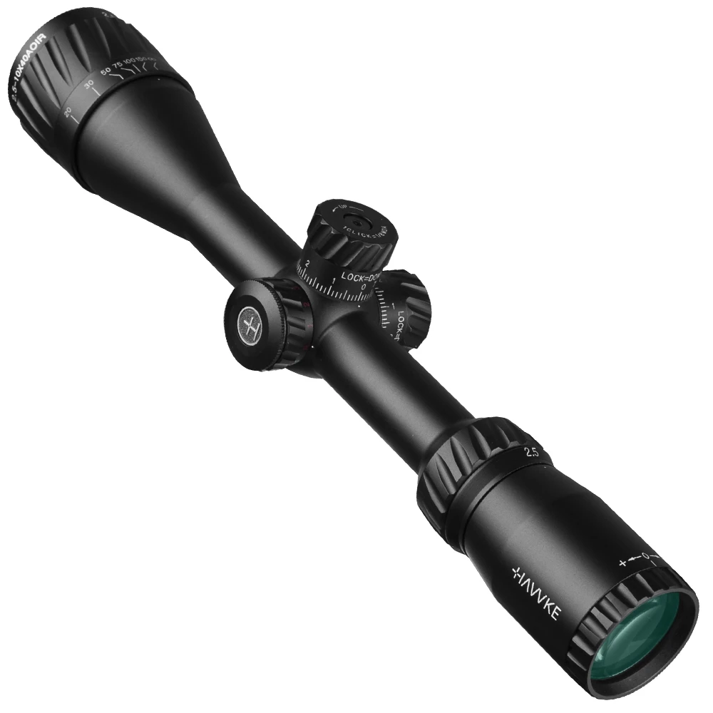 2 5 10X40 охотничьи прицелы прицел Luneta Para Riser телескоп Mildot оптика страйкбол Acog Red Dot Sight