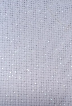 

25x25cm Aida cloth 11ct 11st pearl white light pink blue cross stitch fabric canvas DIY needlework embroidery stitching