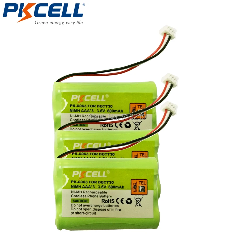 3 шт. в упаковке Аккумуляторный разъем для телефона Molex 51021 3P Nortel 7420 7430 7439 7449 Polycom KIRK