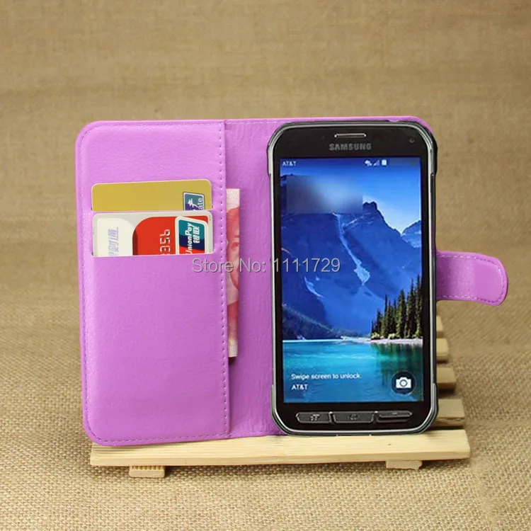 For Samsung GALAXY S5 Active G870 New Fashion Wallet Stand PU Leather Litchi Pattern Case Cover+Free Touch Pen |