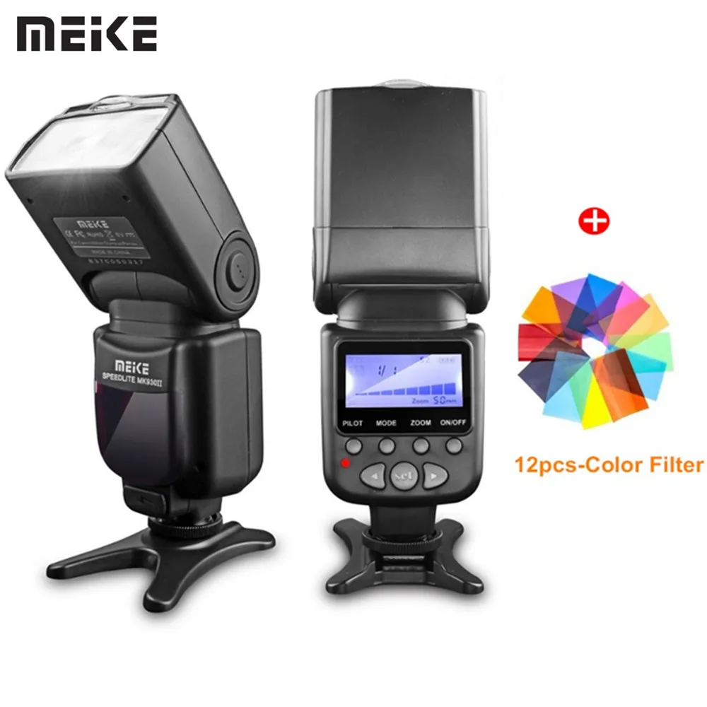 Meike бренд MK-930 II Вспышка светильник Speedlite для Nikon Canon как D5300 Dslr вспышка для фотоаппарата как Yongnuo YN-560 II Вспышка светильник